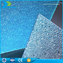 Light weight china wholesale hard plastic twin wall polycarbonate embossed roofing sheet